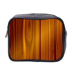 Shiny Striated Panel Mini Toiletries Bag 2-side by trendistuff