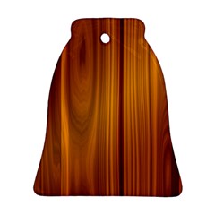 Shiny Striated Panel Bell Ornament (2 Sides) by trendistuff