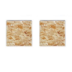 Osb Plywood Cufflinks (square) by trendistuff