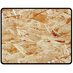 Osb Plywood Double Sided Fleece Blanket (medium) 