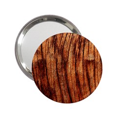 Old Brown Weathered Wood 2 25  Handbag Mirrors by trendistuff