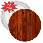 OAK PLANKS 3  Buttons (100 pack) 