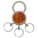 OAK PLANKS 3-Ring Key Chains