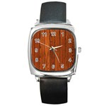 OAK PLANKS Square Metal Watches