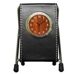 OAK PLANKS Pen Holder Desk Clocks