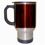 OAK PLANKS Travel Mug (Silver Gray)