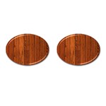 OAK PLANKS Cufflinks (Oval)