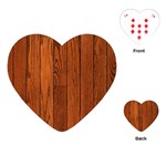 OAK PLANKS Playing Cards (Heart) 