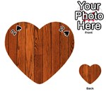 OAK PLANKS Playing Cards 54 (Heart) 