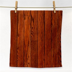 Oak Planks Face Towel