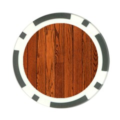 Oak Planks Poker Chip Card Guards (10 Pack) 