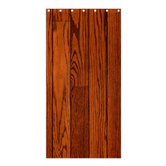 Oak Planks Shower Curtain 36  X 72  (stall)  by trendistuff