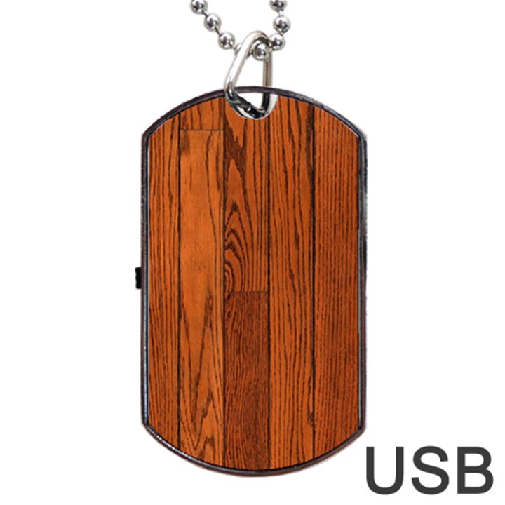 OAK PLANKS Dog Tag USB Flash (Two Sides) 