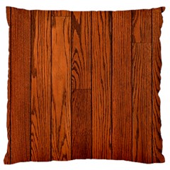 Oak Planks Large Cushion Cases (one Side)  by trendistuff