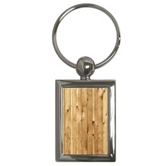 Light Wood Fence Key Chains (rectangle) 