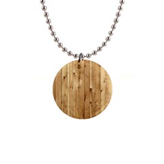 Light Wood Fence Button Necklaces by trendistuff