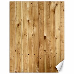 Light Wood Fence Canvas 12  X 16  