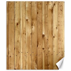 Light Wood Fence Canvas 20  X 24  