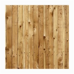 Light Wood Fence Medium Glasses Cloth