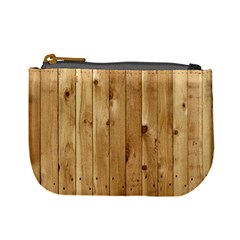 Light Wood Fence Mini Coin Purses by trendistuff