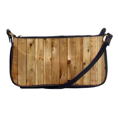 Light Wood Fence Shoulder Clutch Bags by trendistuff