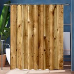 LIGHT WOOD FENCE Shower Curtain 60  x 72  (Medium)  60 x72  Curtain