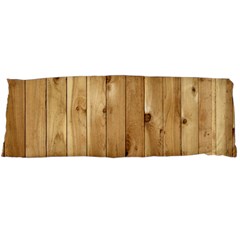 Light Wood Fence Body Pillow Cases (dakimakura)  by trendistuff