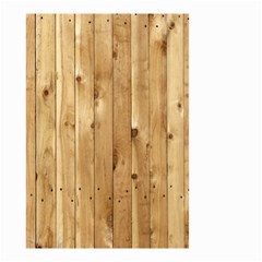 Light Wood Fence Small Garden Flag (two Sides)