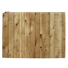 Light Wood Fence Cosmetic Bag (xxl)  by trendistuff