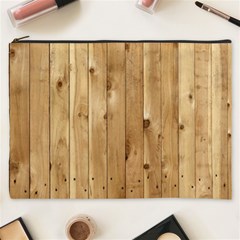 Light Wood Fence Cosmetic Bag (xxxl)  by trendistuff