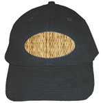 LIGHT BEIGE BAMBOO Black Cap