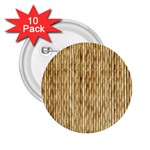 LIGHT BEIGE BAMBOO 2.25  Buttons (10 pack) 