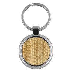 Light Beige Bamboo Key Chains (round)  by trendistuff