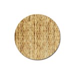 LIGHT BEIGE BAMBOO Magnet 3  (Round)