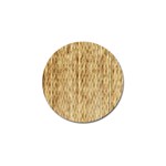 LIGHT BEIGE BAMBOO Golf Ball Marker