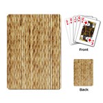 LIGHT BEIGE BAMBOO Playing Card Back