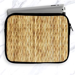 Light Beige Bamboo Apple Ipad 2/3/4 Zipper Cases by trendistuff