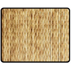 Light Beige Bamboo Double Sided Fleece Blanket (medium) 