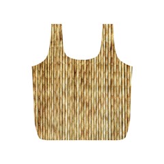 Light Beige Bamboo Full Print Recycle Bags (s) 