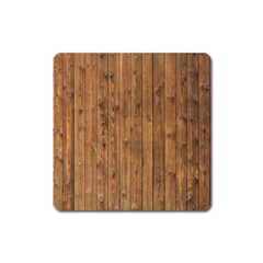 Knotty Wood Square Magnet by trendistuff