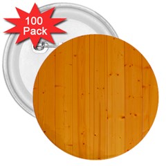 Honey Maple 3  Buttons (100 Pack)  by trendistuff