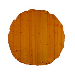 Honey Maple Standard 15  Premium Flano Round Cushions