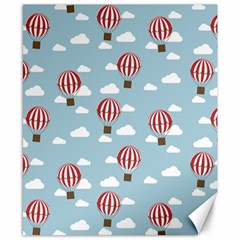 Hot Air Balloon Canvas 8  X 10  by Kathrinlegg