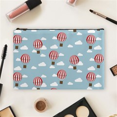 Hot Air Balloon Cosmetic Bag (large)  by Kathrinlegg