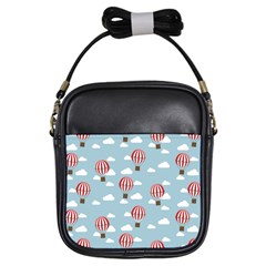 Hot Air Balloon Girls Sling Bags by Kathrinlegg