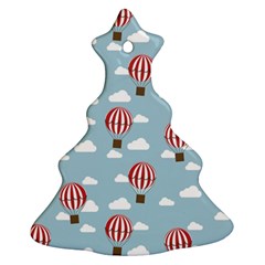 Hot Air Balloon Christmas Tree Ornament (2 Sides)