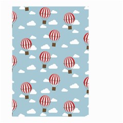 Hot Air Balloon Small Garden Flag (two Sides)