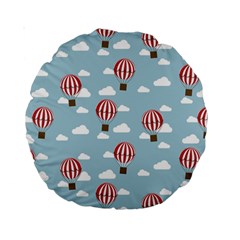 Hot Air Balloon Standard 15  Premium Round Cushions by Kathrinlegg