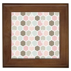 Spring Bee Framed Tiles