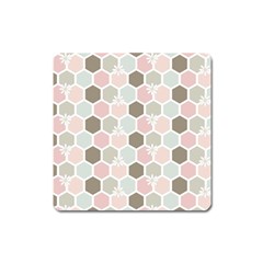 Spring Bee Square Magnet by Kathrinlegg